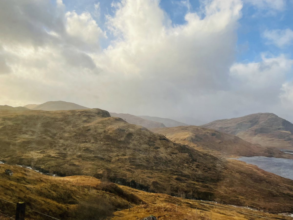 Enjoying a much more scenic commute to work these days! 😍 #Scotland