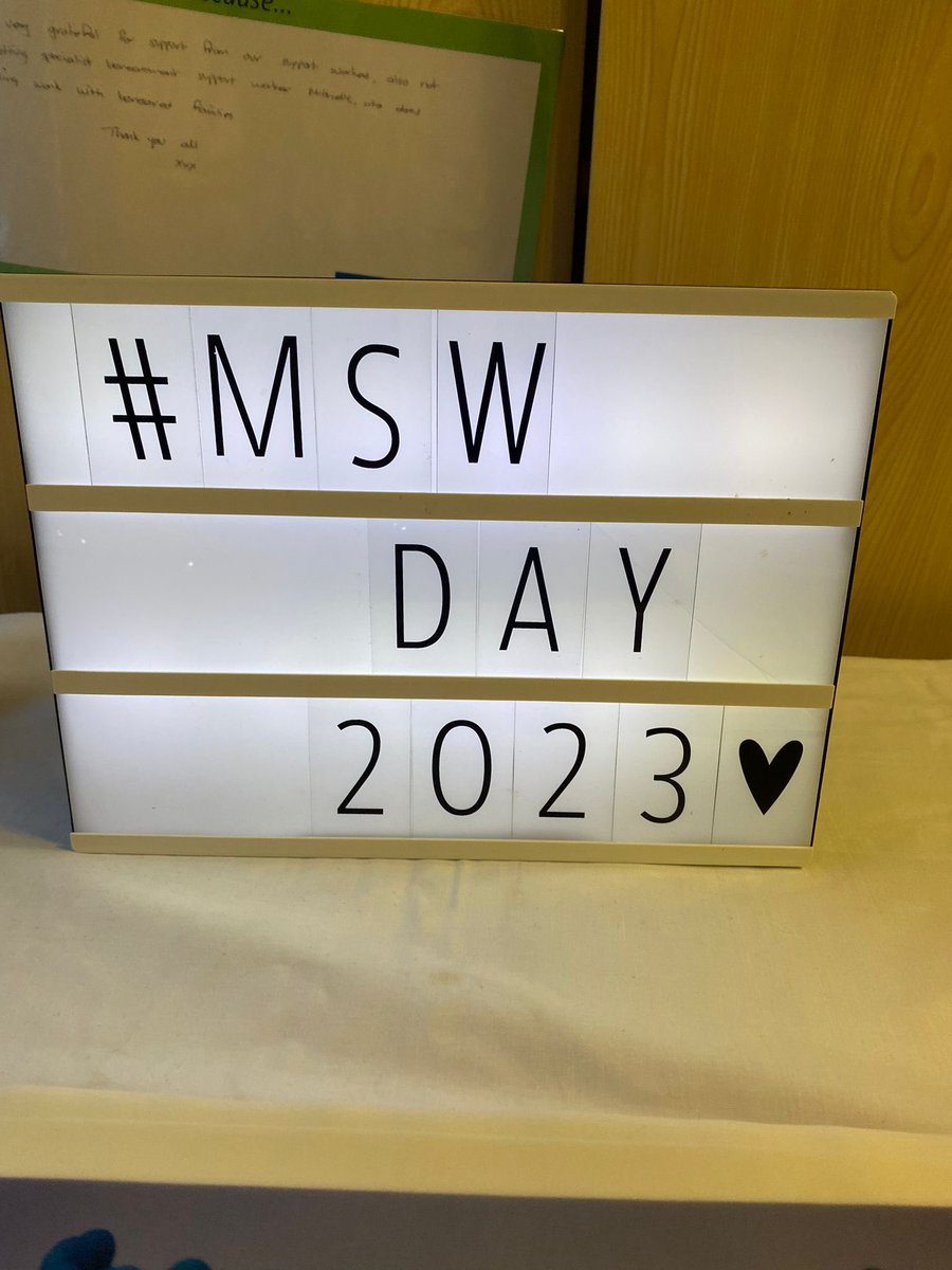 🫶💚It’s a wrap …what an amazing day it’s been @MFT_SaintMarys celebrating MSWS’s. Education, recruitment and retention, MSW’s, managers and @MidwivesRCM Branches all supported a fantastic celebration event across all three maternity sites. Thank you #MSW’s 💚🫶