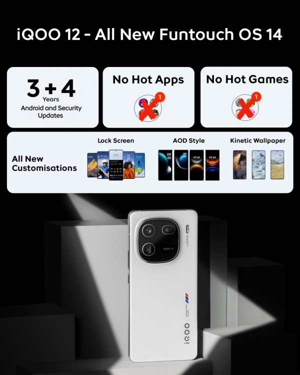 Bunis_Malli's tweet image. Good move by IQ ❗

iQOO 12 to get 3 years of OS updates and 4 years of security patches.
Funtouch OS 14 gets rid of the annoying bloatware.

#iQOO12 #FuntouchOS14