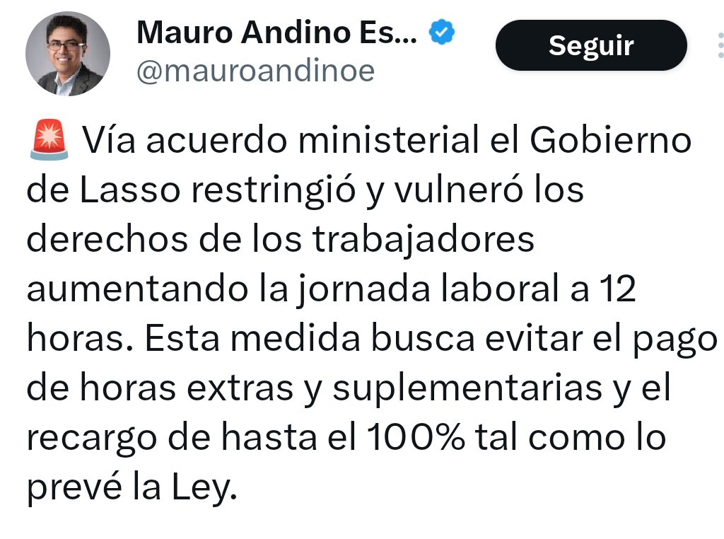 SuerodlaVerdad1's tweet photo. Nuestro afamado empleado público del municipio y profesor universitario @mauroandinoe no leyó bien la reforma laboral que deja el anterior gobierno, las horas semanales siguen siendo 40 no hay aumento, si tú quieres el viernes libre porque el cuerpo lo sabe,  trabajarías lunes y martes 12 horas miércoles y jueves 8 horas total 40 horas y bualaaaaa tienes un día libre. ¿Tan difícil de entender está maurito? No creoffff mi estimado docente universitario 🤣