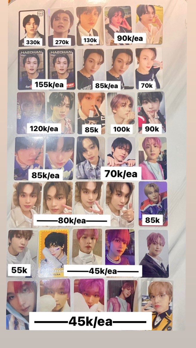 cuibbu's tweet image. —— ꒰ 🛒 ꒱ wts ; want to sell %
⌗ AAB HAECHAN NCT 

⤷ ⥰ Price in Pict
⤷ ⥰ Fullpay / splipay, excl adm
⤷ ⥰ Shopee Live
⤷ ⥰  Dom Jakpus

🖇️ wto Haechan korek hottrack hoodie ungu lolipop glitch mode tc ayyo black ver b candy ressonance cafe pink chrismast istj