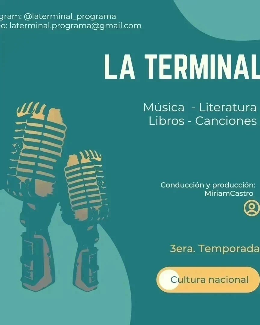 michu_castro's tweet image. 🇦🇷La Terminal 
📻👉ULTIMO PROGRAMA 
radiosentipensares.com

#LaTerminal #Musica #Literatura #Cine #Teatro #CulturaNacional #LoNuestro