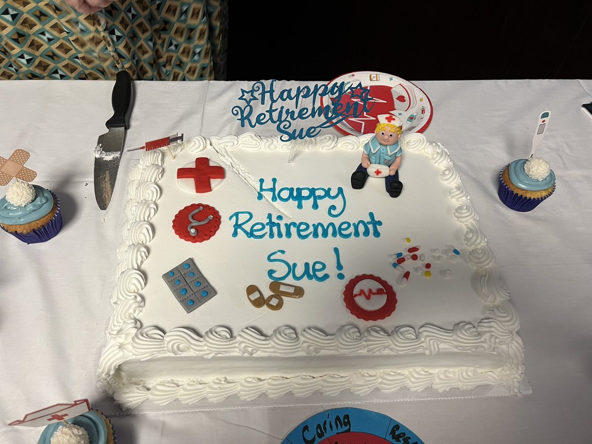 A wonderful celebration of @sue_burgis - happy retirement xx