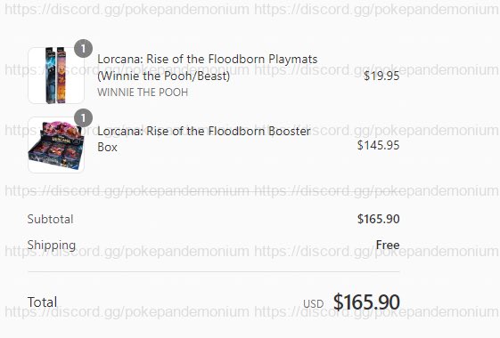 PokePandemonium's tweet photo. Today saw $280 Pokémon Card Classics (MSRP $400), @Danny__O Phanny packs (thanks @MtKillaMngiello !), and MSRP Lorcana Floodborn. There was more but I can only post 4 pictures. Happy Black Friday! #PokemonDeals #DisneyLorcana #Floodborn #RiseOfTheFloodborn #PokemonCards https://t.co/NOBljHqdib
