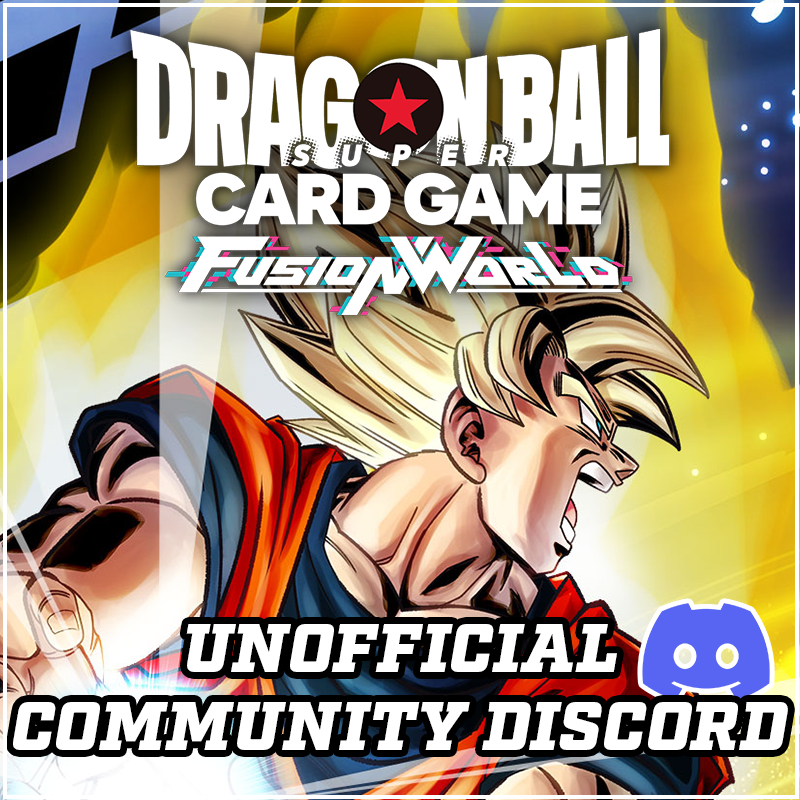 https://t.co/YAFbzp4uvp With spoiler season firing off, how about we all  come together and get the conversation going?  DBS Fusion World Community  Discord live now! Chat all things about the game! We