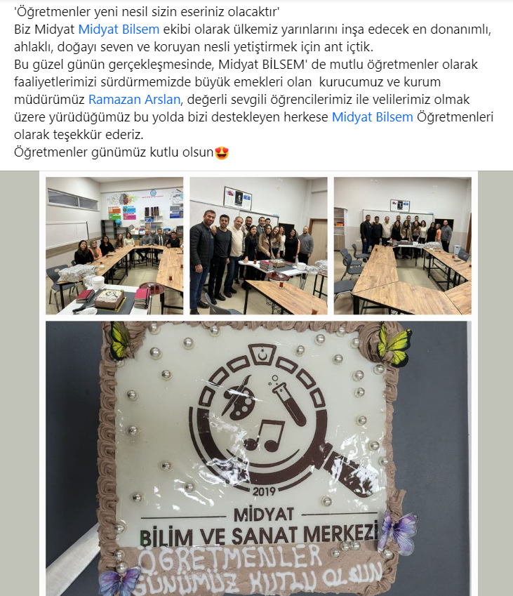 BilsemMidyat's tweet photo. İyi ki Midyat Bilsem.. https://t.co/EZnv0R2cII
