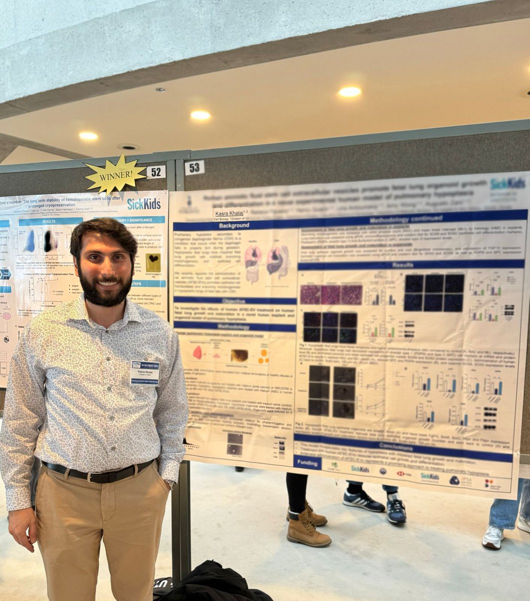 Zani Lab (@zani_lab) on Twitter photo Great science and discussions at the <a href="/SickKidsNews/">The Hospital for Sick Children (SickKids)</a> Research Institute Retreat 2023! Zani Lab presentations by Rebeca Figueira, <a href="/FabianDoktor/">Fabian Doktor</a> and <a href="/dr_khalaj/">Kasra Khalaj, PhD, MSc</a> highlighting our research on #congenitaldiaphragmatichernia #cdh <a href="/cdhintl/">CDH International</a> <a href="/CDHUK_CHARITY/">CDH UK</a> <a href="/augusto_zani/">Augusto Zani</a> <a href="/SKDevStemCell/">SickKids Developmental & Stem Cell Biology Program</a> <a href="/UofT/">University of Toronto</a> Great science and discussions at the <a href="/SickKidsNews/">The Hospital for Sick Children (SickKids)</a> Research Institute Retreat 2023! Zani Lab presentations by Rebeca Figueira, <a href="/FabianDoktor/">Fabian Doktor</a> and <a href="/dr_khalaj/">Kasra Khalaj, PhD, MSc</a> highlighting our research on #congenitaldiaphragmatichernia #cdh <a href="/cdhintl/">CDH International</a> <a href="/CDHUK_CHARITY/">CDH UK</a> <a href="/augusto_zani/">Augusto Zani</a> <a href="/SKDevStemCell/">SickKids Developmental & Stem Cell Biology Program</a> <a href="/UofT/">University of Toronto</a>