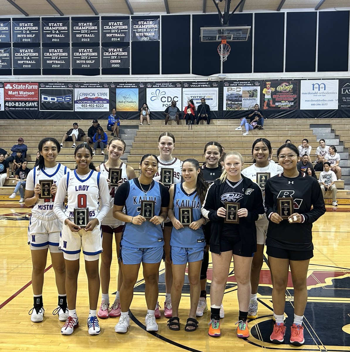 Congratulations to the All Tournament Team for the 2nd Lady Lions Invitational tournament.