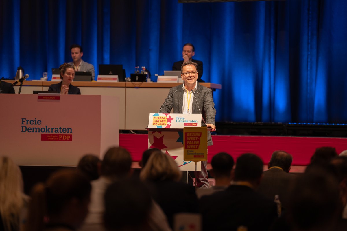 fdp_nrw's tweet photo. Weiter geht's mit den Nominierungen der FDP NRW für die Europaliste. Glückwunsch allen Nominierten! #LVV23 🇪🇺 https://t.co/Ieb1lv4k2L