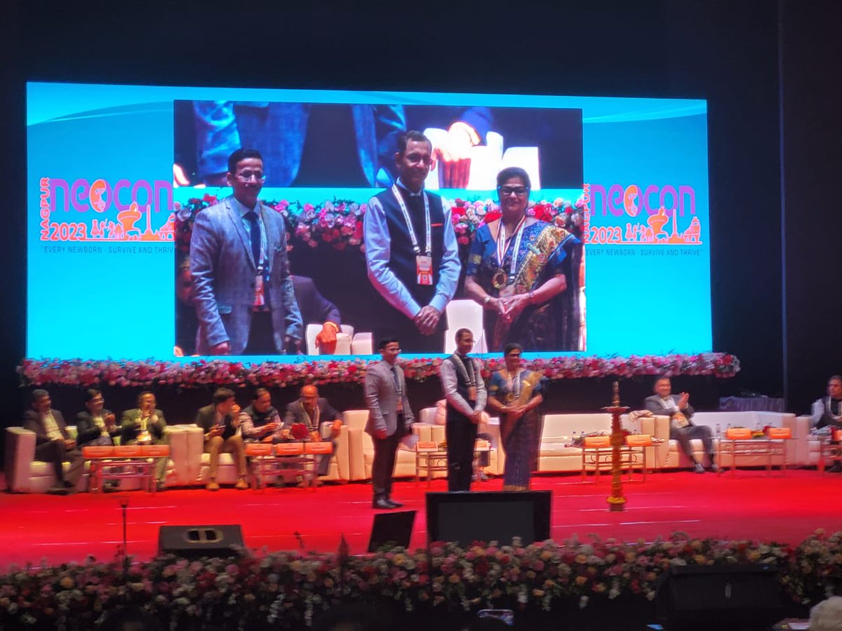 Installed as President NNF at 42nd Annual Convention of National Neonatology Forum at Nagpur. Shri Nitin Gadkari jee Hon. Minister of Road Transport and Highways inaugurated the Neocon.