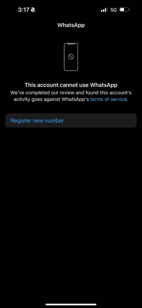 bhuynh91's tweet photo. @WhatsApp @WhatsApp what’s going on please get this situation resolved please it’s been falsely flagged and banned https://t.co/Zs32nRFL66