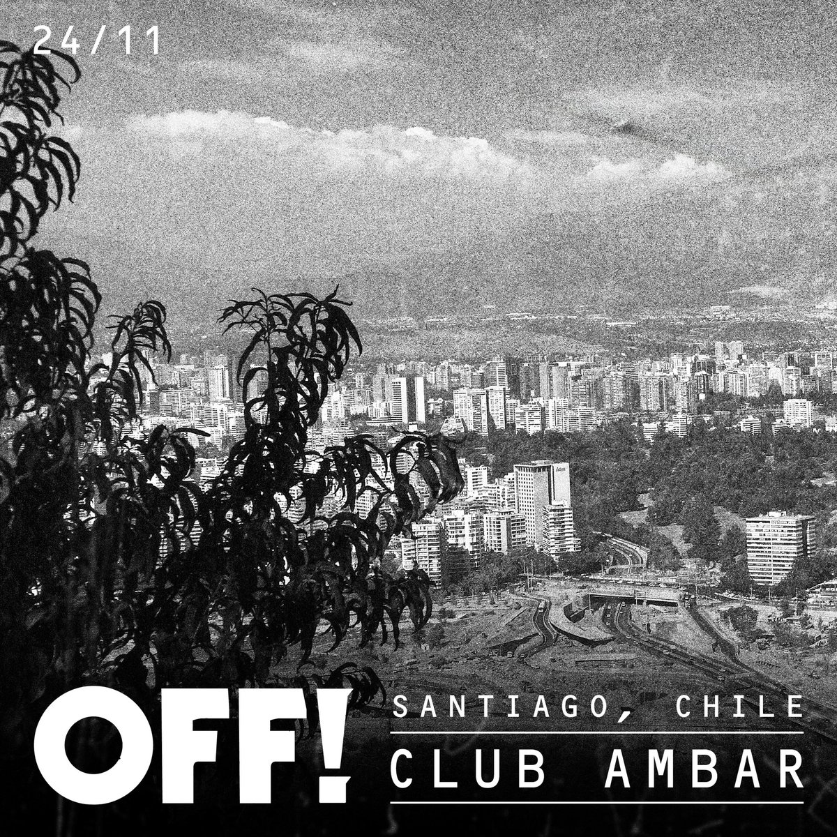 SANTIAGO, ¡esperamos verte ESTA NOCHE en @Club_Ambar! 🇨🇱👊 Puertas 19:00 Deuforia 20:00 OFF! 21:00 Foto: Angélica Rincón