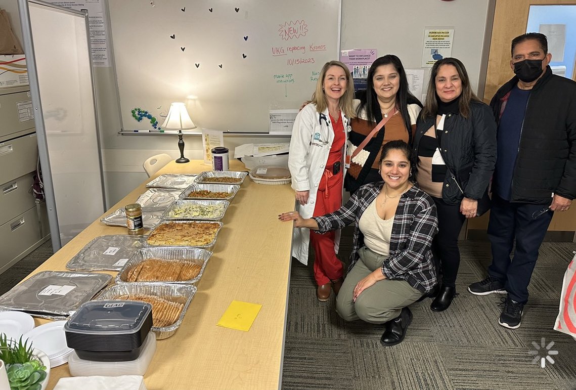 (W/ permission) our incredibly thoughtful VAD patient & her family delivered a true feast to our team yesterday.  Done bc she is SO grateful for how far she has come w life on the VAD.  This is why we do what we do- empower patients to live fully again! @MRMehraMD @GivertzMichael