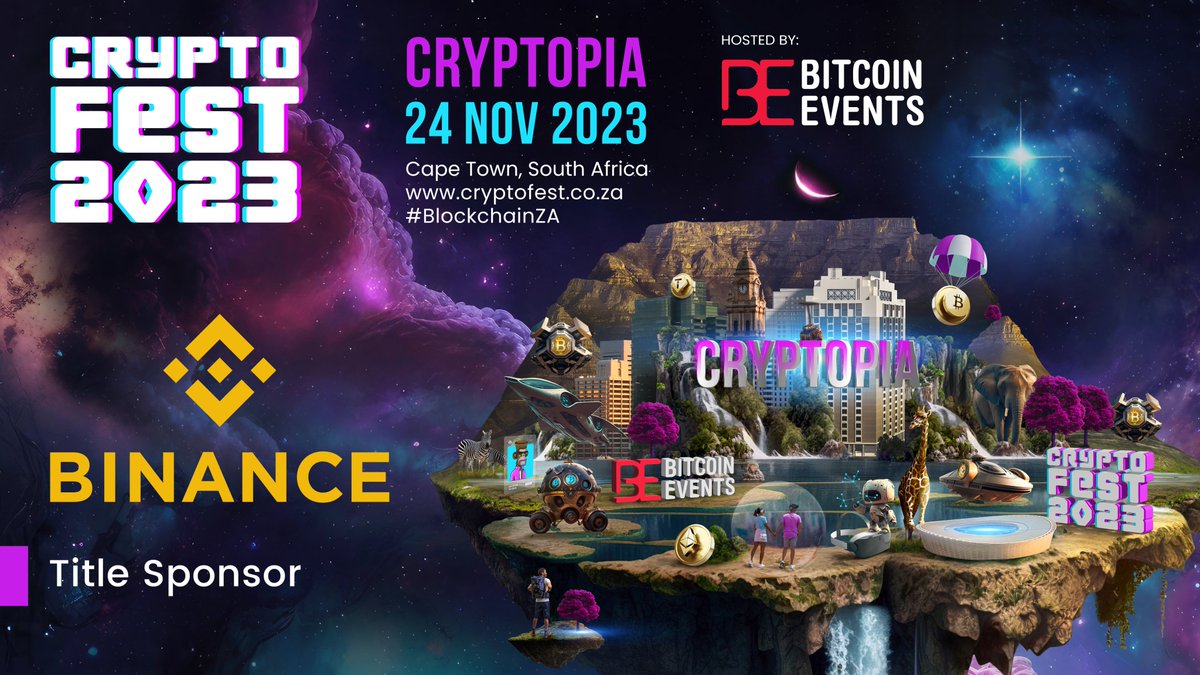 BitcoinEventsCo's tweet photo. 🚀💫 A huge THANK YOU to every single attendee and participant who made #CryptoFest2023 absolutely unforgettable! 🙌
Your energy, enthusiasm, and passion for crypto created an incredible day of learning, networking, and inspiration.
🌟Special mention to our Title Sponsor @Binance
Until next time, keep the crypto fire burning! 🔥📈
#CryptoCommunity #ThankYouCryptoFam