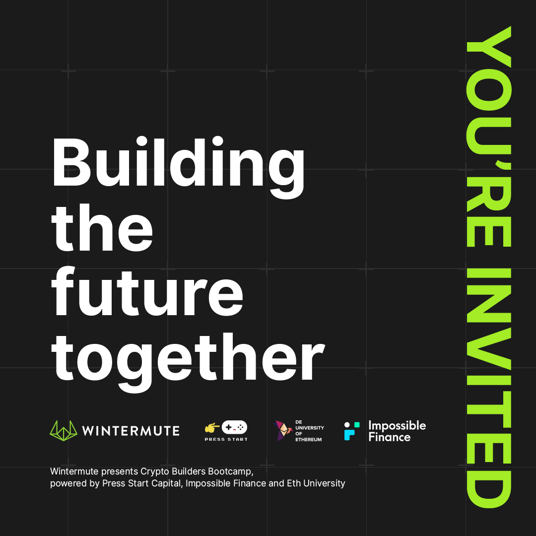 Don't miss out on an epic conversation this Monday, Nov 27, at 6 PM ET with <a href="/PressStartCap/">Press Start Capital 👉🎮</a>, <a href="/TheBAFNetwork/">BAF</a>, and <a href="/BlockchainEdu/">BEN</a>.

We'll discuss <a href="/wintermute_t/">Wintermute</a> 's FREE 4-week Crypto Builders Bootcamp, a program focused on building your first successful crypto project.