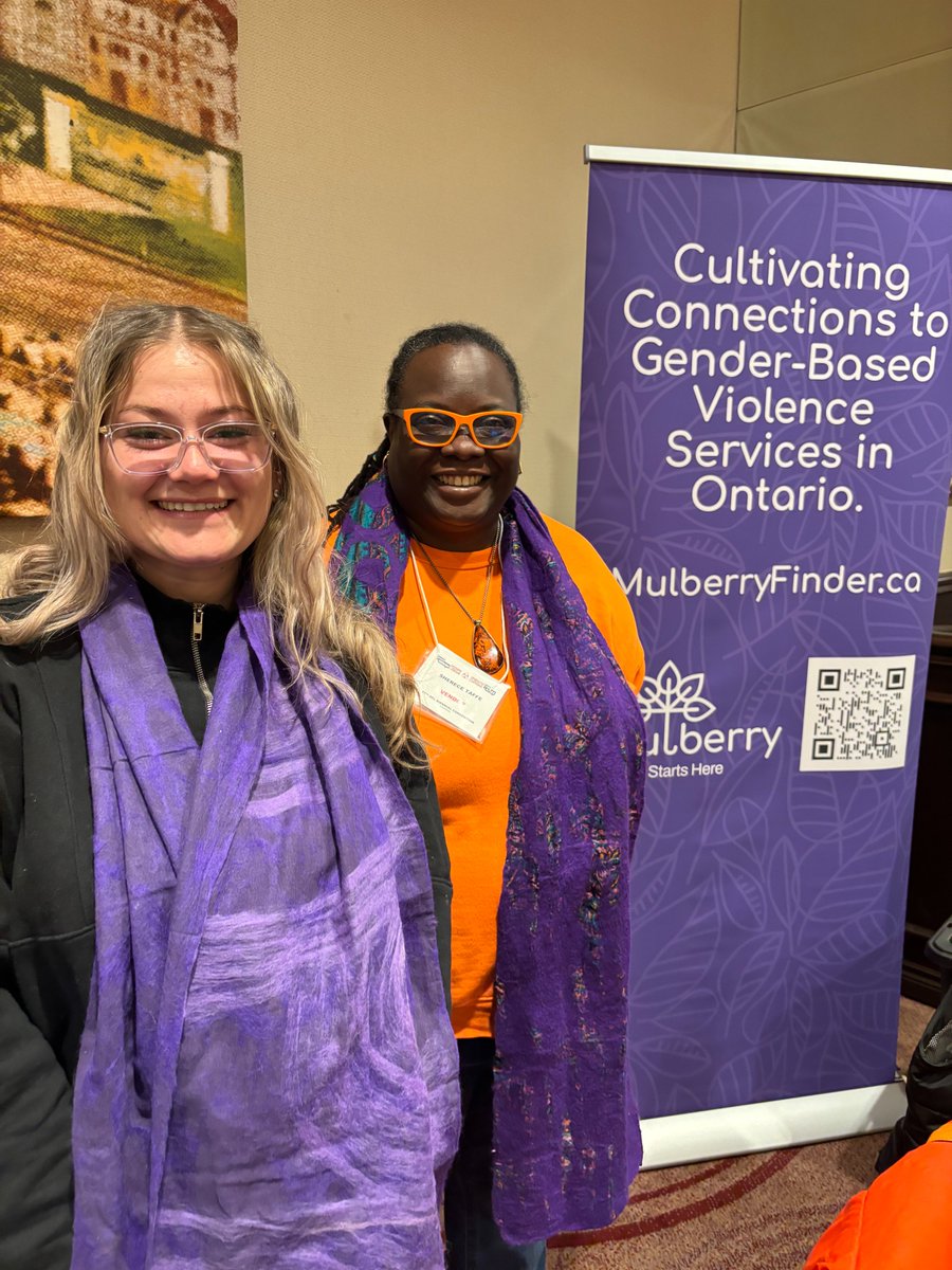 OaithDotCa's tweet photo. #GBV is an everyone issue that can only be addressed when we work together. Thank you to the @OFLabour for showing support for survivors across Ontario during your 17th Biennial Convention! #OFL2023 is #wrappedincourage! https://t.co/dyCl3SCM9R
#EnoughIsEnough #MulberryFinder https://t.co/IKINXC2vRL