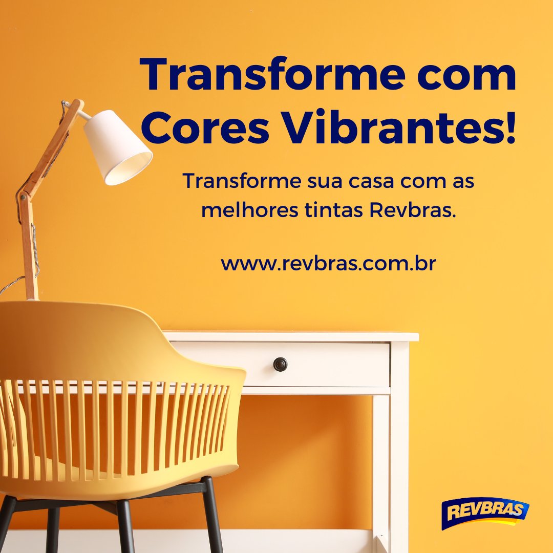 revbras's tweet photo. Quer renovar um espaço rapidamente? Pinte uma parede com uma cor vibrante da Revbras! É surpreendente como uma mudança de cor pode fazer toda a diferença.

Passe em nossa loja e escolha a melhor cor para seu ambiente!
https://t.co/bsc66Xf5t2
‌
#tintas #texturas #obras #construção https://t.co/Ve5DJpSOE7