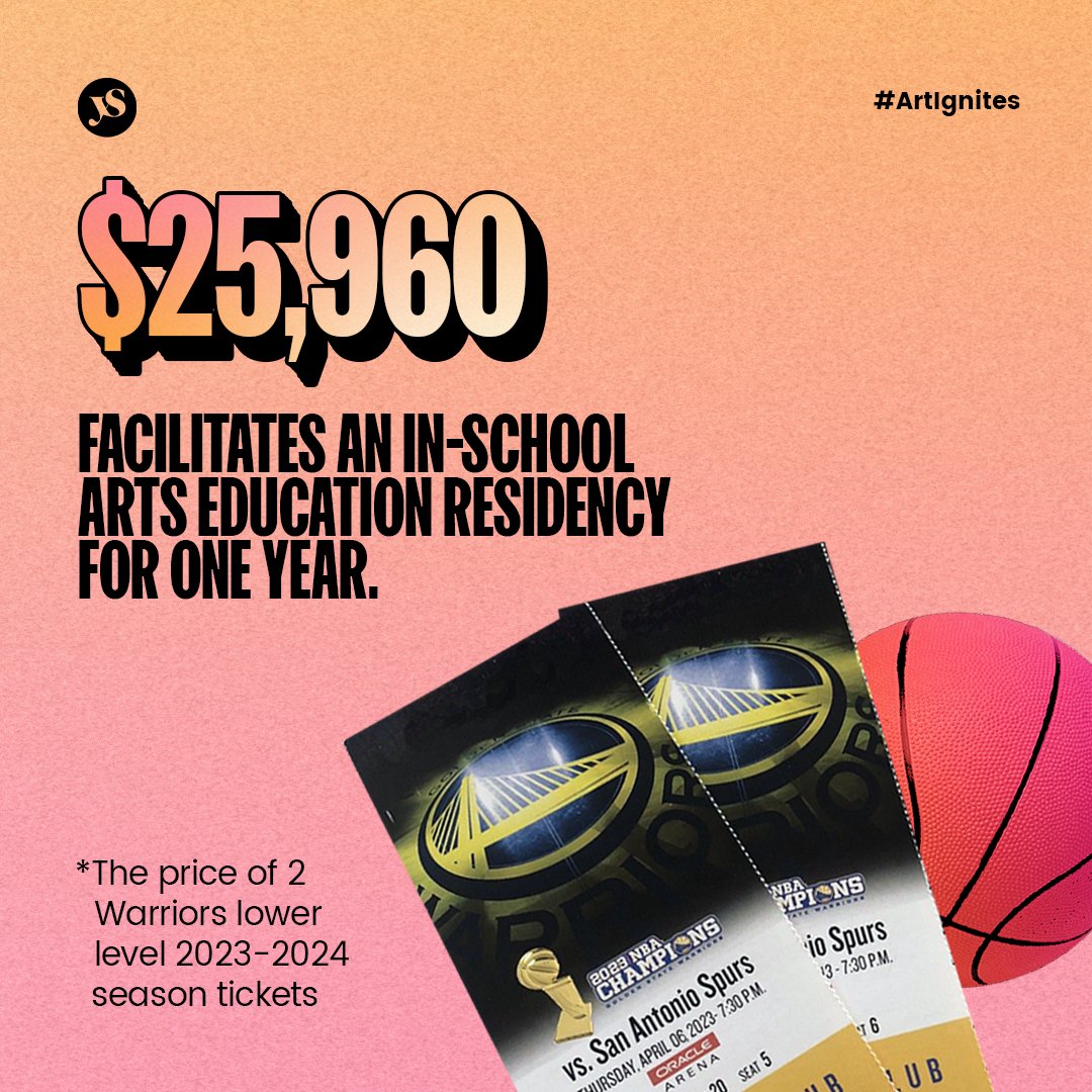 The average  #GivingTuesday donation is only $129, which costs less than a ticket to a dubs game!  

Check out how you can ignite creative minds with Youth Speaks. 
Donate here: ow.ly/wmM650QasMw