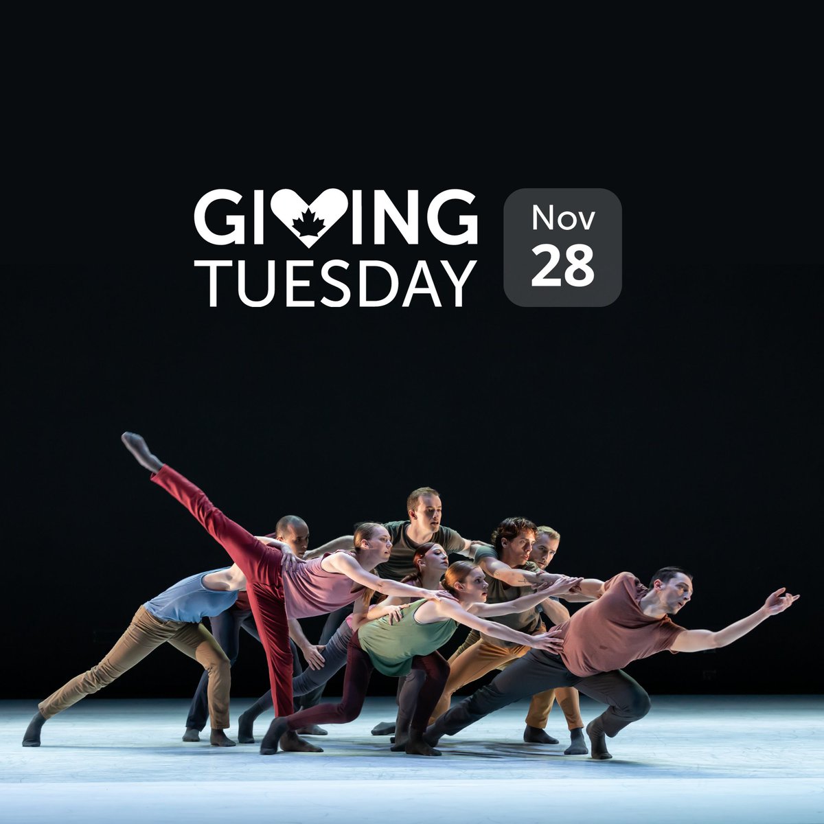 It's #GivingTuesday and today, thanks to several supporters, your donation in support of Ballet Edmonton’s mission will have TRIPLE the impact. Yes, your gift will be tripled in value! Please consider making a donation to our campaign: bit.ly/3MQq8M2