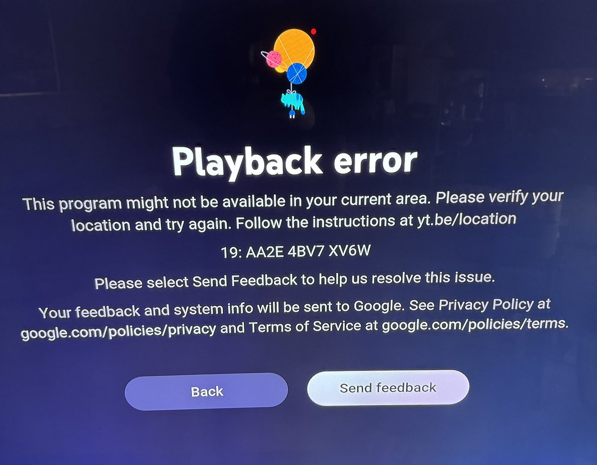 Just an absolutely amazing experience from <a href="/YouTubeTV/">YouTube TV</a> these days while trying to watch my local channels