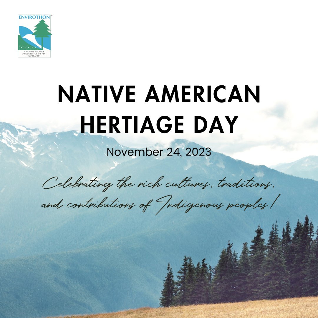 Today, we celebrate and honor the rich cultures, traditions, and contributions of Indigenous peoples across the U.S.!
#NativeAmericanHeritageDay #conservation