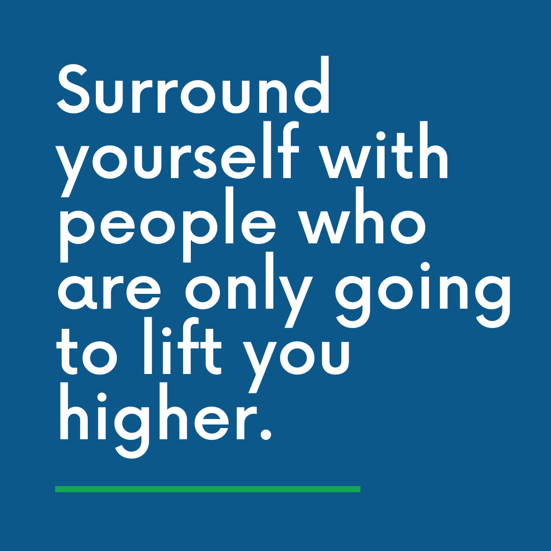 Being around motivated and driven individuals can inspire you to set and achieve your own goals.