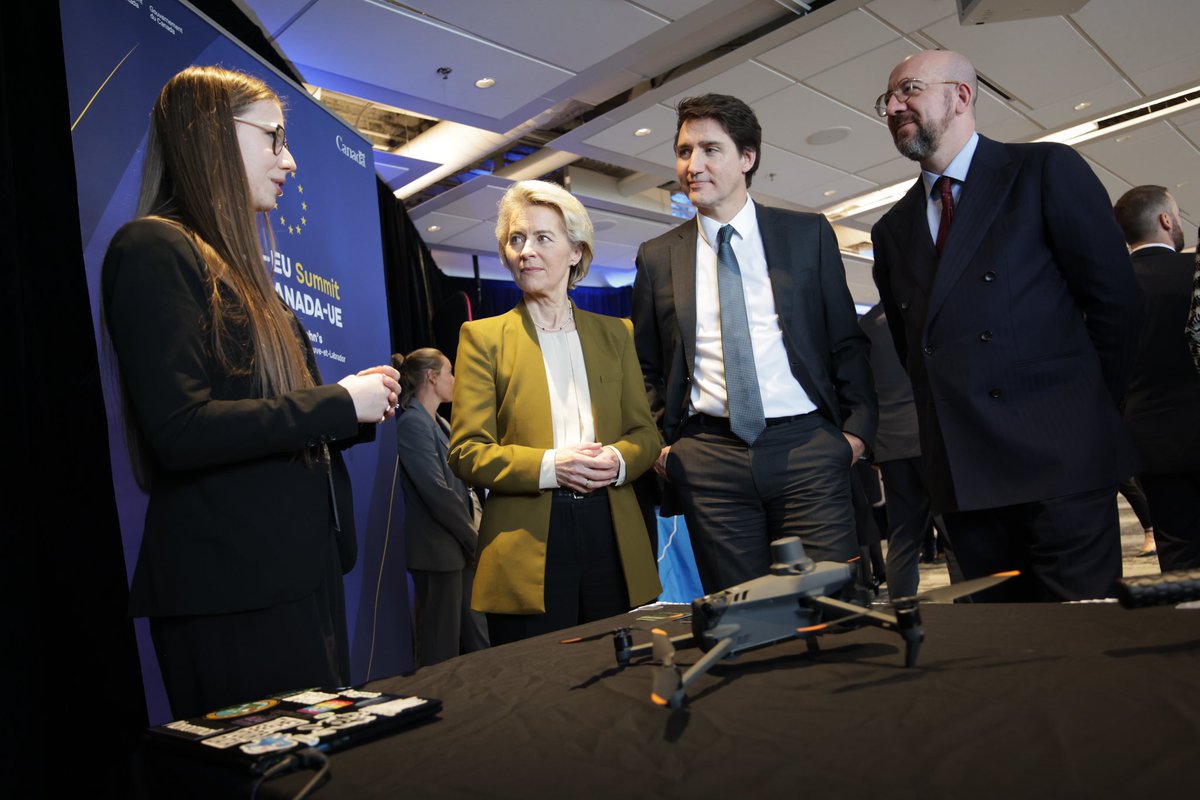 Good exchange with Canadian businesses. 

With CETA, and today’s launch of Green Alliance &amp; the Digital Partnership, we are boosting cooperation in key areas.

Hydrogen, AI, critical raw materials - we are creating opportunities for our companies to link-up across the Atlantic.