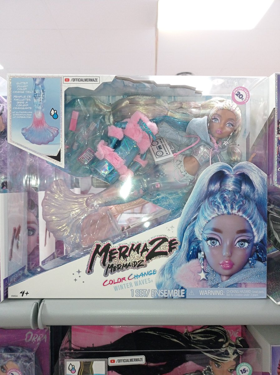 winxclubpretty's tweet image. Mermaze Mermaidz Winter Waves Kishiko Doll 
#Mermaze #MermazeMermaidz #Mermaidz #Doll #MermazeMermaidzDoll #WinterWaves #MermazeMermaidzWinterWaves #ColorChange #MermazeMermaidzColorChange #Kishiko  #MGAEntertainment #MGA #CollectMermaids #MermaidDoll #Mermaid #MGI #TiendaMGI