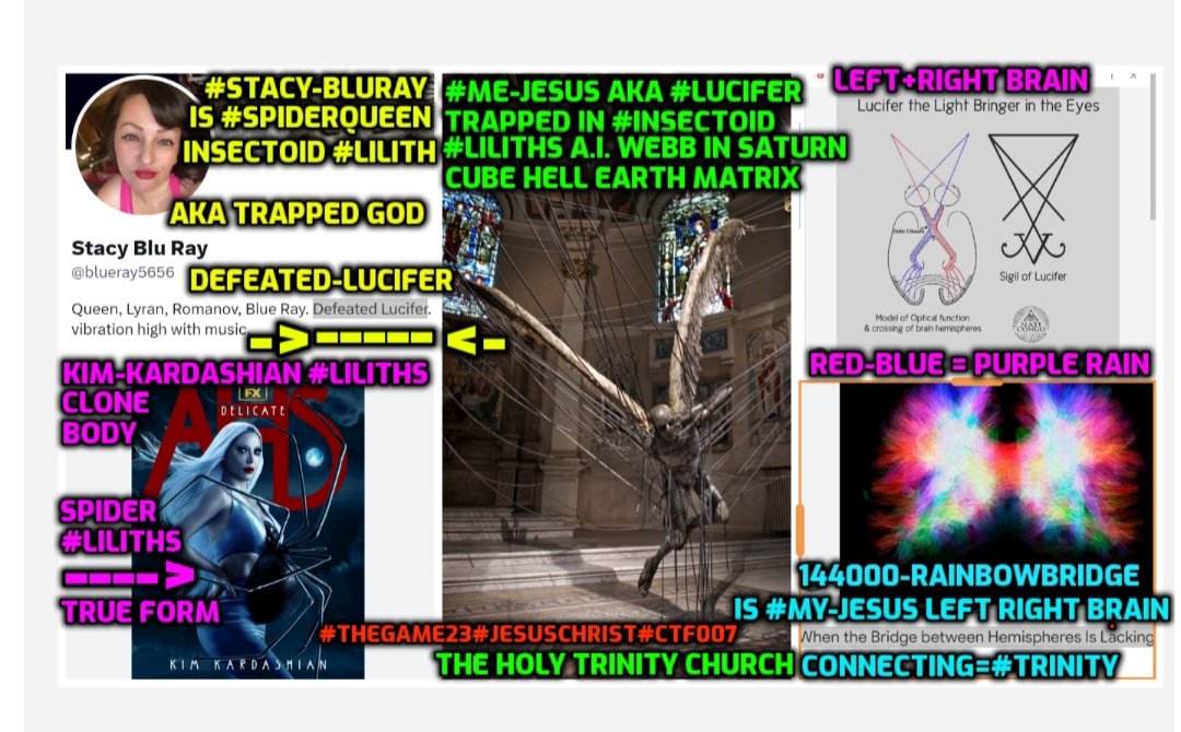 n3v3rendinstory's tweet photo. It is finished. 
The Rainbow Bridge is now combined/completed.. 
red and blue = purple rain.
The #masculine and #feminine 
The bugs #insectoids have no where to hide now.. God wins. 
 
Watch the vid.. 

https://t.co/PxvRC2uiNM https://t.co/8bvI9vTdGL