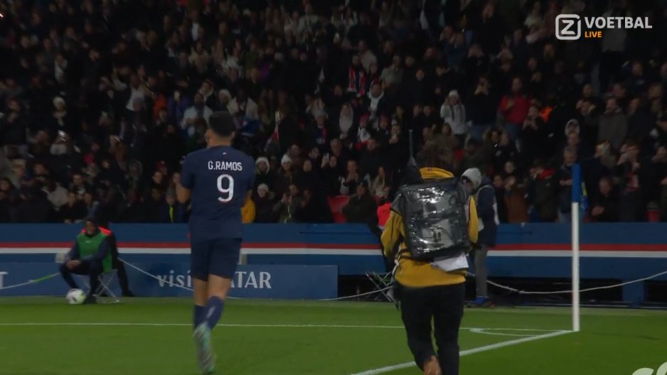 PSG 1 Monaco 0. Gonçalo Ramos #PSGASM