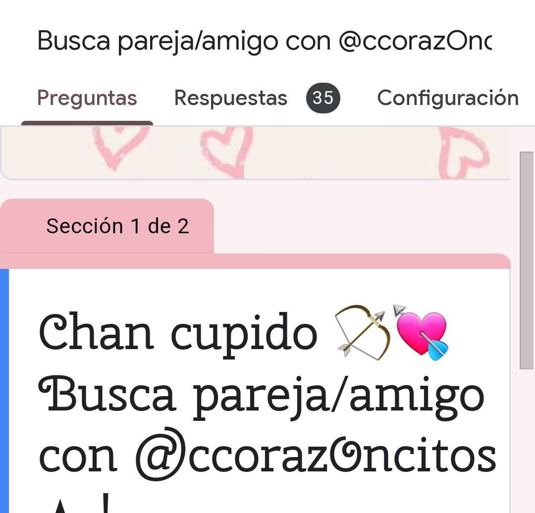 Les parece subir ya las respuestas del form o esperamos aun??
—🐺