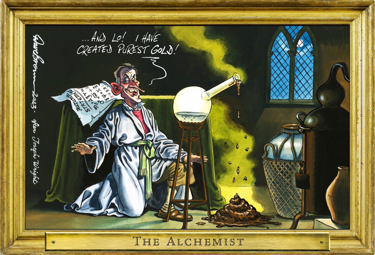 Cartoon4sale's tweet photo. Dave Brownโs #RoguesGallery cartoon after #JosephWright #JeremyHunt #AutumnStatement #ToryLies #GeneralElection2024 #WrightOfDerby - political cartoon gallery in London https://t.co/dePcTdnXF6 https://t.co/91KhBFRLGA
