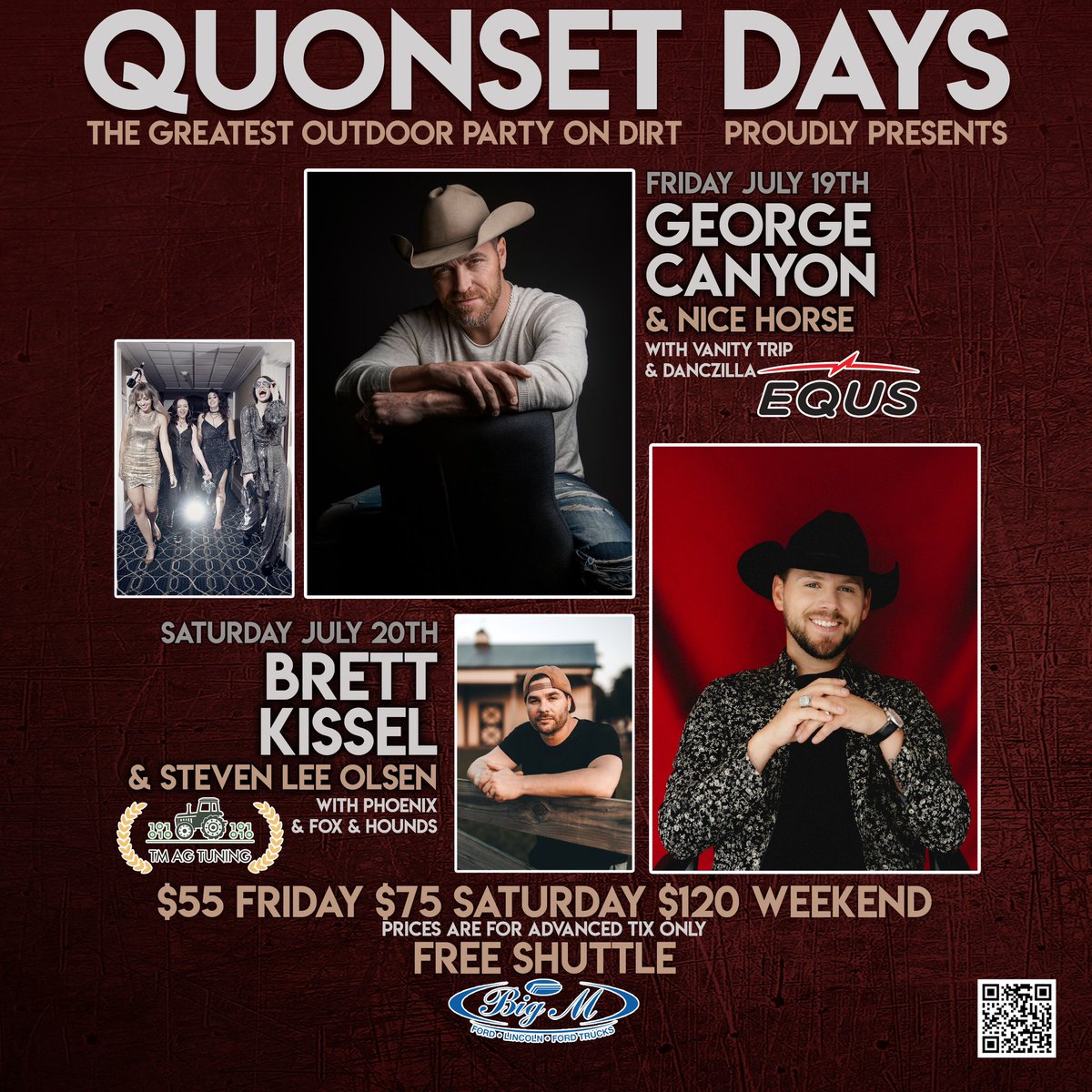 nicehorsemusic's tweet photo. First festival announcement of 2024 and we could not be more excited to be playing @quonsetdays with @georgecanyon next July! Tickets on sale now! https://t.co/OwL5FMTVID #FestivalSeason #QuonsetDays #NiceHorse https://t.co/AkBuB1ZZfa
