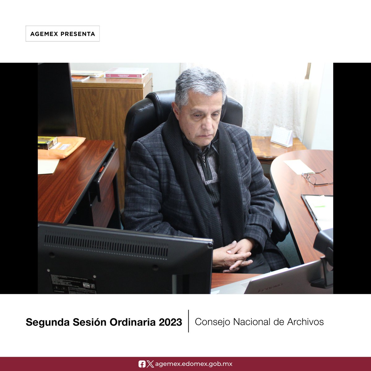 agem_mex's tweet photo. El @agem_mex asistió a la #SegundaSesiónOrdinaria2023 del Consejo Nacional de Archivos #CONARCH, en la se presentaron los informes ejecutivos de actividades y  las acciones que ayudarán a garantizar el desarrollo en materia archivística. #EstoSomosYEnEstoCreemos #AGEMÉX https://t.co/4DnhlAw4qy