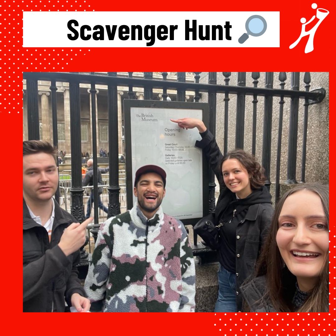 Highbury_KC's tweet photo. Last weekend we all had a great time at our Scavenger Hunt social around the West End 🔎🎭 Swipe to see our winning team of Adam, Charlotte, Alex, Ben and Yuki 🏆Massive thanks to Tim and Calvin for organising and to everyone for coming along and partaking in all the challenges! https://t.co/qFPNpsscHa