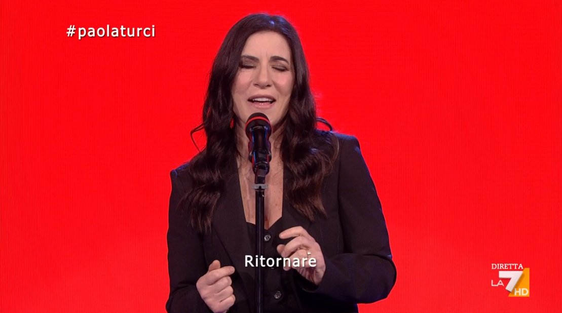 welikeduel's tweet photo. Volver, di Carlos Gardel. Paola Turci.
Questa sera #propagandalive inizia così https://t.co/n7sMcnjfpg