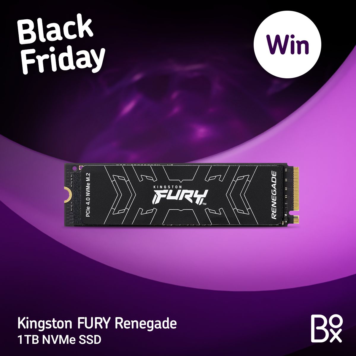 Black Friday giveaway time 🙌 This weekend only! Don't miss your chance to win a Kingston FURY Renegade SSD 👀 Here's how: 👉 Like & retweet this post⁠ 👉 Follow us & @kingstontech 🎮 Tell us what games you'll be storing on your new SSD ⁠ T&Cs apply. UK Only.