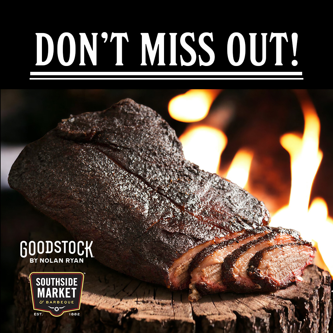 DON'T MISS OUT on these beauties! 🌟 Today only! Proudly sourced from the renowned @Goodstock brand by Nolan Ryan. Experience top-quality smoked meat at a great price. Hurry, your BBQ adventure awaits! southsidemarket.com/products/smoke… #GoodstockBrisket #TasteTheTradition #BlackFriday