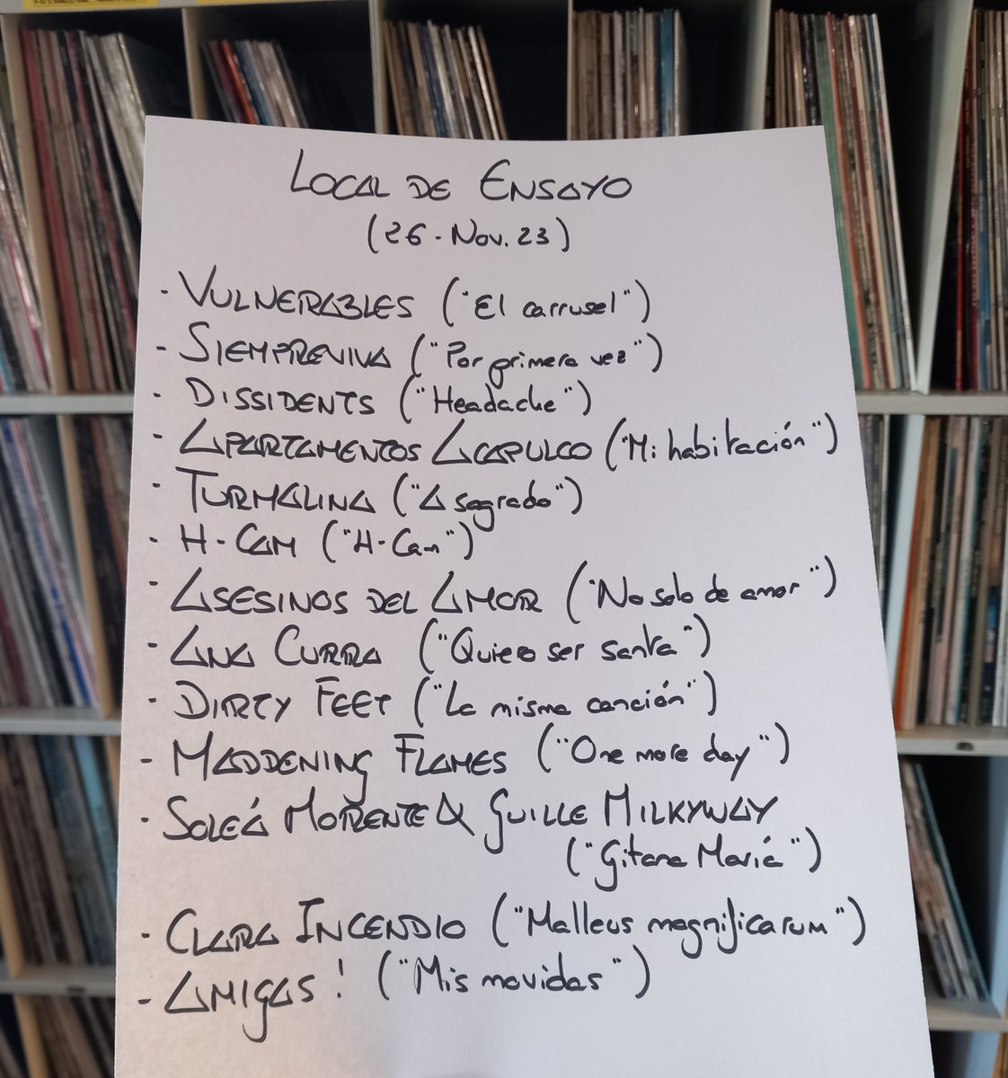 Local de Ensayo tweet media