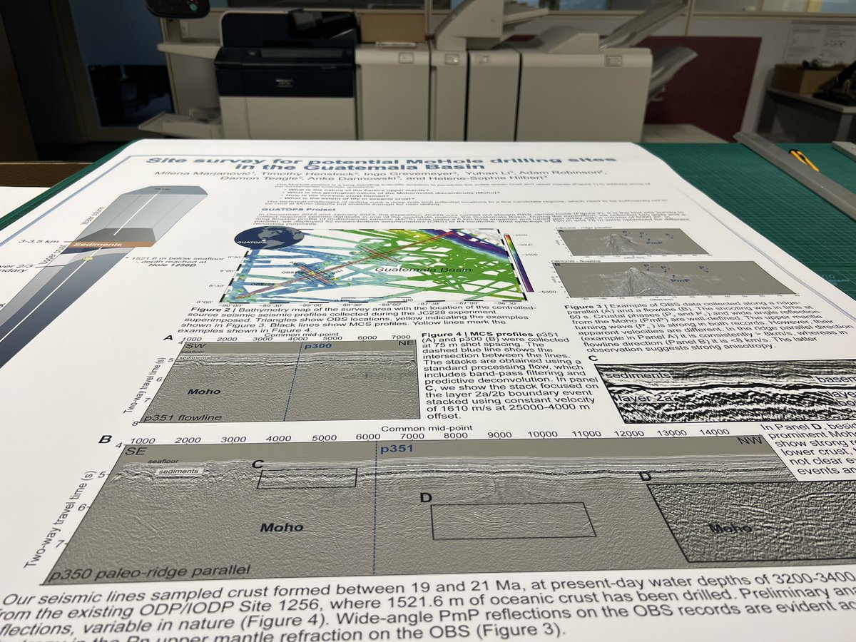 Poster printed for the upcoming IODP-France 2-day workshop <a href="/IPGP_officiel/">IPGP</a> #guatops