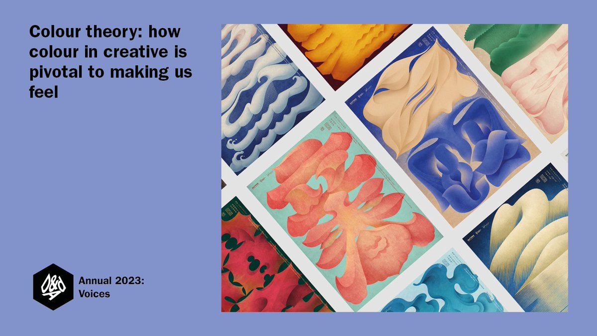 dandad's tweet photo. For many of the winning works at D&amp;AD Awards 2023, creative excellence hinged on their use of colour. 

In the D&amp;AD Annual, writer @RosalindJana takes a tour through colour, from precise grading to nuanced references to local craft and culture. 

Dive in: https://t.co/UazRbHAFB6 https://t.co/sEO35WUU42
