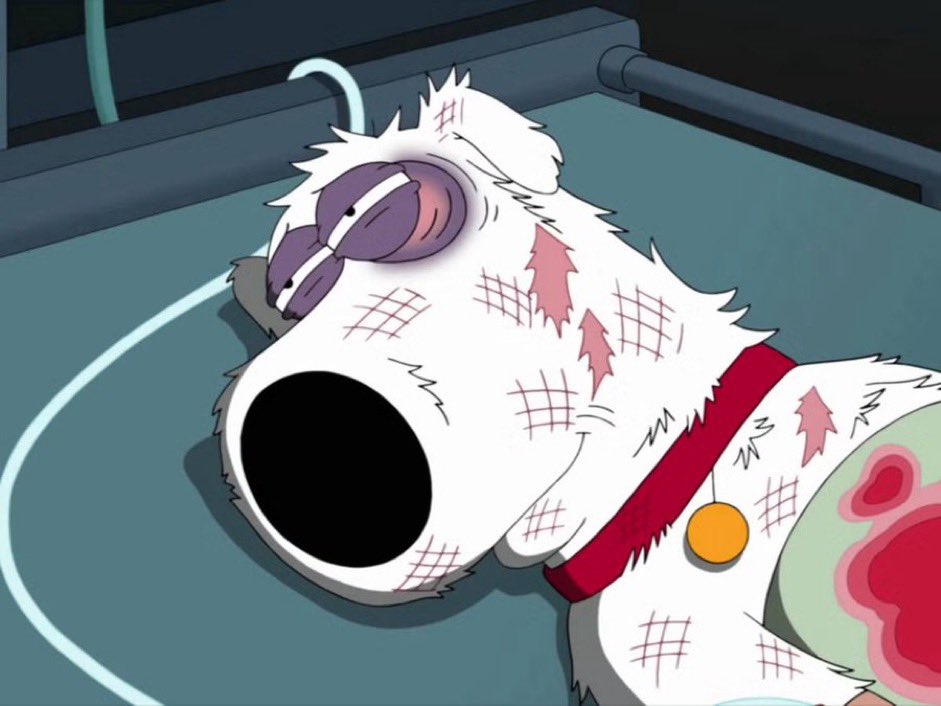 Brian Griffin died, 10 years ago today.