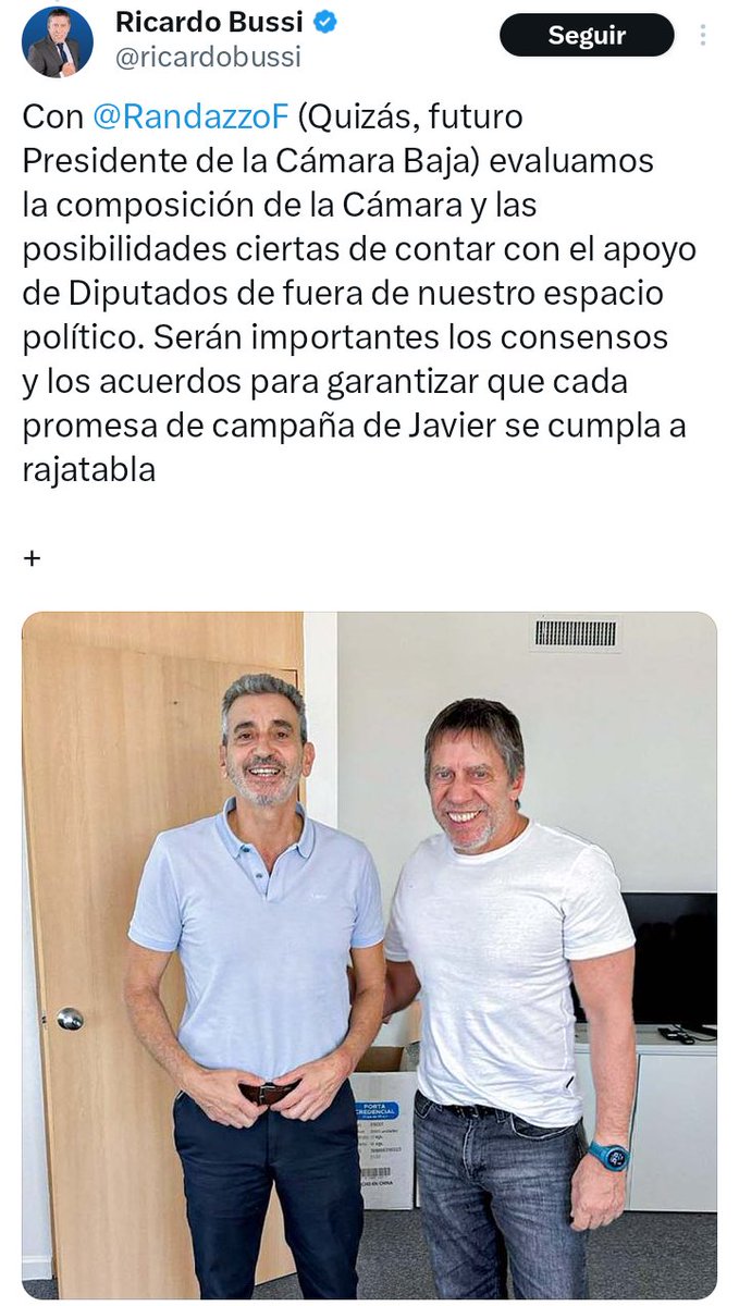 agustinbonte's tweet photo. Randazzo, el arribista de la política. Sabíamos que te podía traicionar. Lo que no sabíamos es que era amigo de negacionistas que reivindican la dictadura y el terrorismo de Estado. https://t.co/ClwcnDODG0