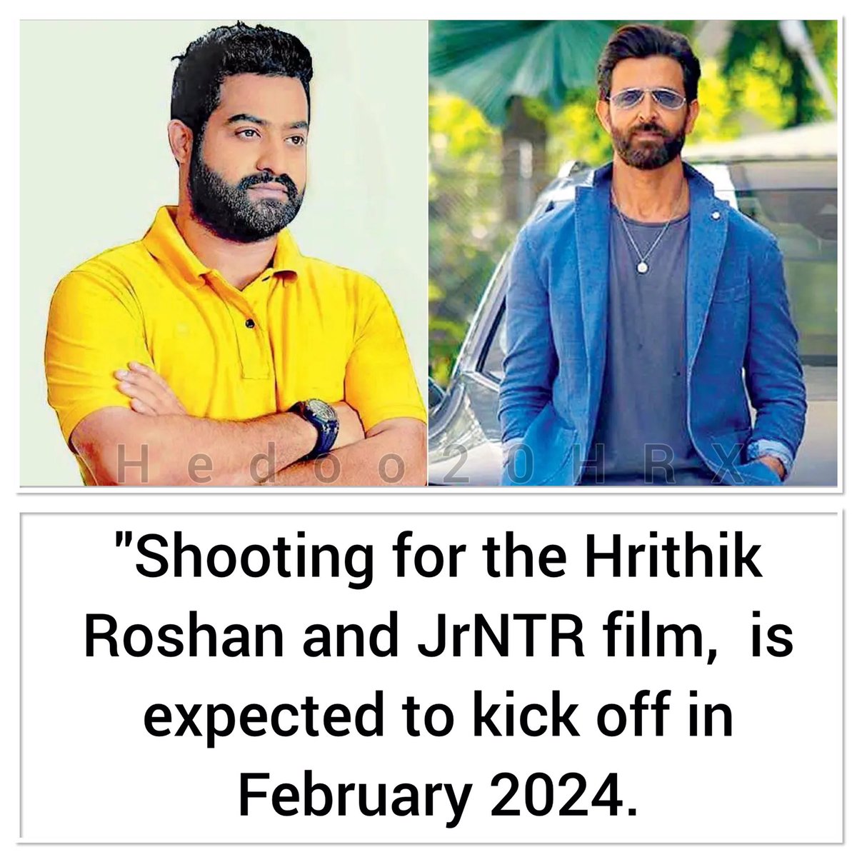 ومن المتوقع أن يبدأ تصوير فيلم الحرب2 ، ل #HrithikRoshan و #JrNTR في فبراير 2024.
:
#ريتيك_روشان #هريثيك_روشان
#Hrithik #TeamHrithik  #Superstar #Hrithikians #Bollywood #hrithikroshanzone #war #war2