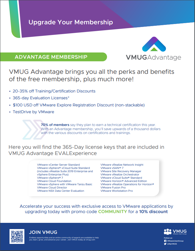 PGVMUG is once again joining forces with <a href="/KamloopsVMUG/">Kamloops VMUG</a> to bring you a Zoom Meetup Dec 7, 2-4pm:

- Learn about “Virtual Cloud Networking”, VMware, and VMUG
- Meet and connect with your BC peers
- Chance to win VMUG Advantage Membership

Register here: my.vmug.com/s/community-ev…