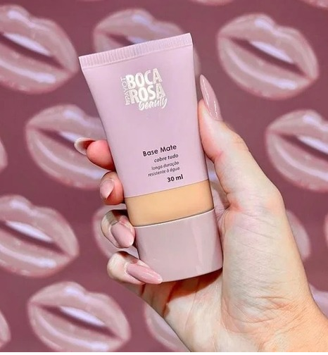 Base Mate Boca Rosa, 07 Marcia, Payot, 30 ml (Pacote de 1)