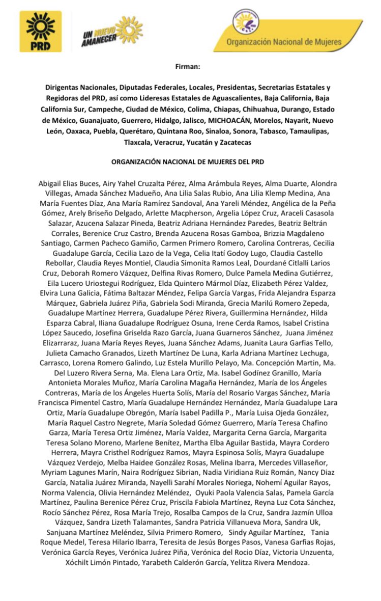 ONMPRD's tweet image. Desde la ONM nos pronunciamos: Ningún violentador al poder en #BCS
Exigimos al gobernador @VictorCastroCos aplique lo mandatado en las reformas a ley sobre #3de3vsViolencia de género. 
@DipOjeda tiene toda nuestra solidaridad y apoyo en esta lucha, #NiUnPasoAtrás