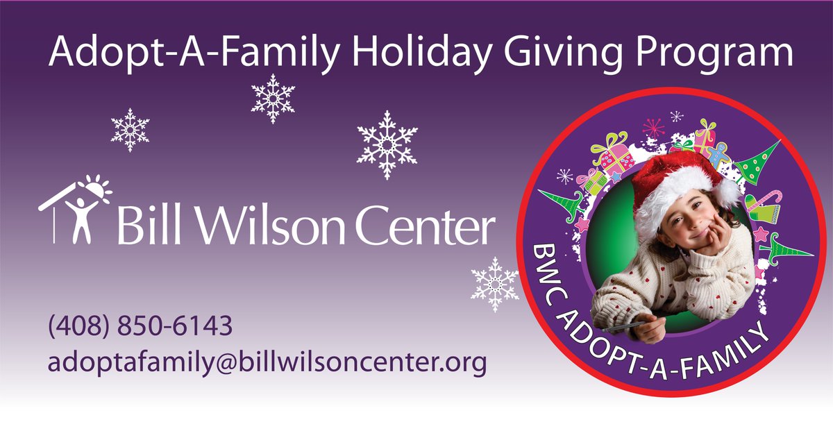 This Black Friday, BWC's Adopt-A-Family is ready for you to make your choices to help brighten the holidays for youth and families in need. Register and select the youth/family you wish to provide gifts for online at our 2023 Adopt-A-Family ROONGA page. billwilsoncenter.org/ways.../adopta…