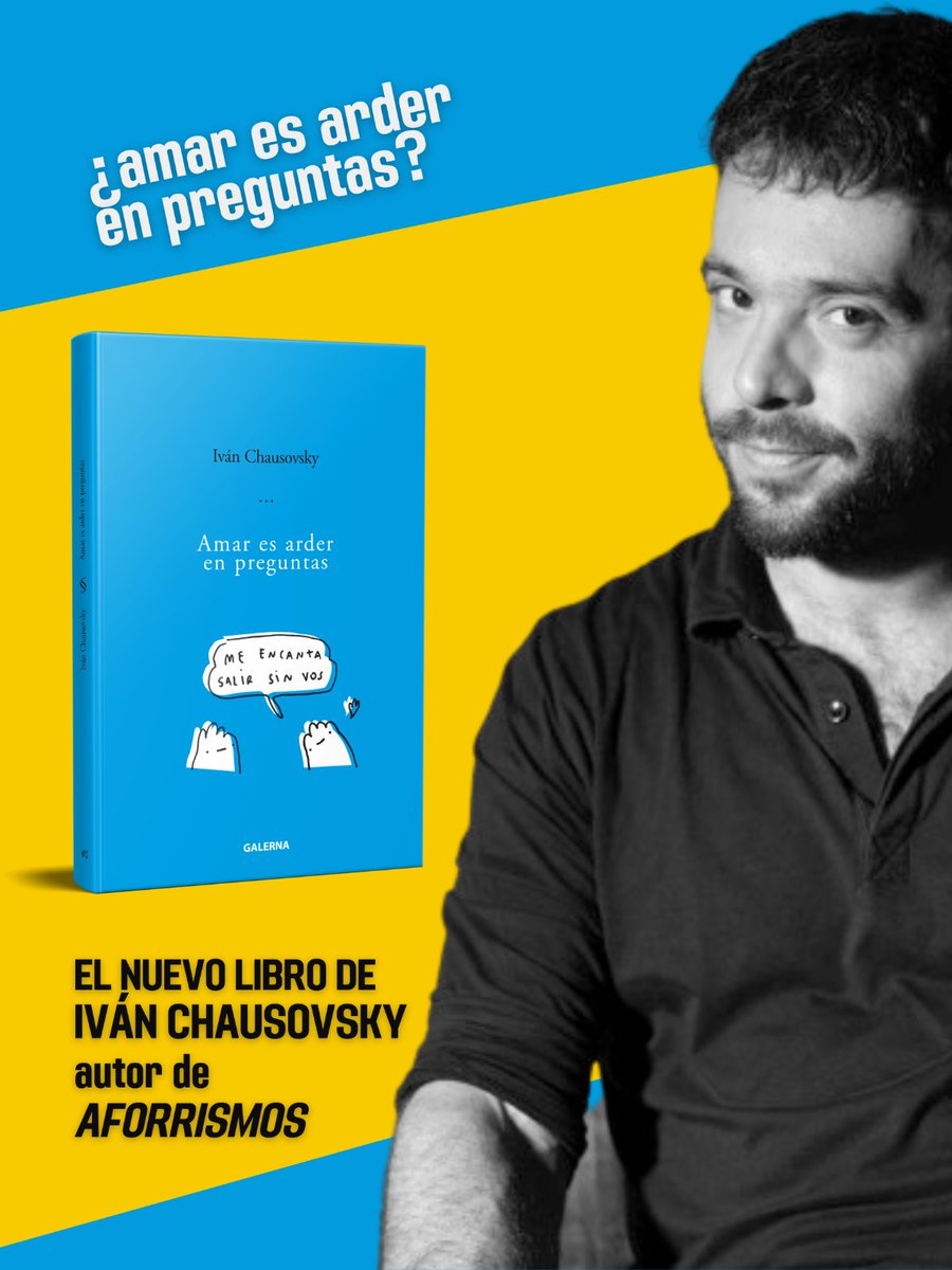 Amar es arder en preguntas (2023) @Galernalibros

Se lanza la preventa con envíos Gratis a todo el país hasta el 4/12. 

galernaweb.com/productos/amar…