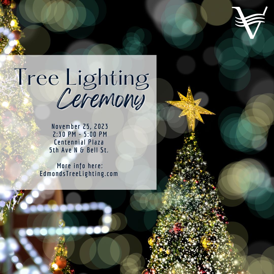 Join us as we light up the night and kick off the holiday season with our annual Tree Lighting Ceremony! ✨🎄 Let the magic begin!

More info here:
EdmondsTreeLighting.com

 #TreeLighting #HolidaySpirit #EdmondsWA #EdmondsDowntown #VisitEdmonds #TerryExploresEdmonds